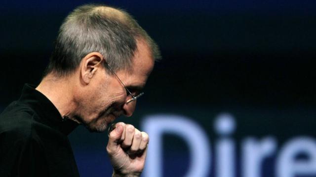 Steve Jobs em evento da Apple nos EUA em março de 2011