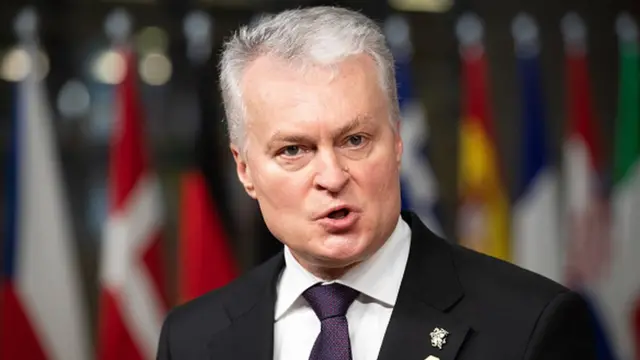 लिथुएनीयाका राष्ट्रपति गीटानस नौसेडा