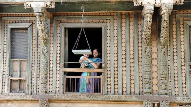 અમદાવાદની પોળની તસવીર