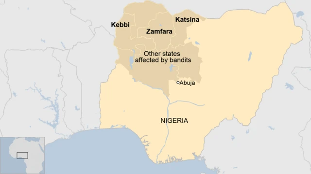 Map of Nigeria