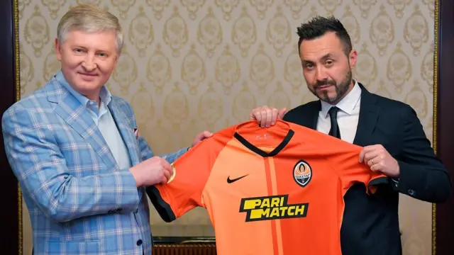 Рінат Ахметов і Роберто Де Дзербі