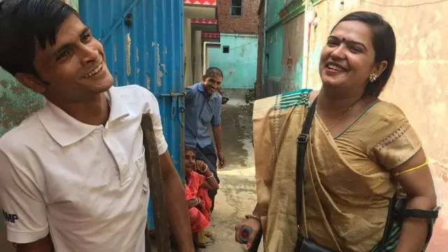 VAISHNAVI SWAWLAMBAN WITH DISABLED PERSON