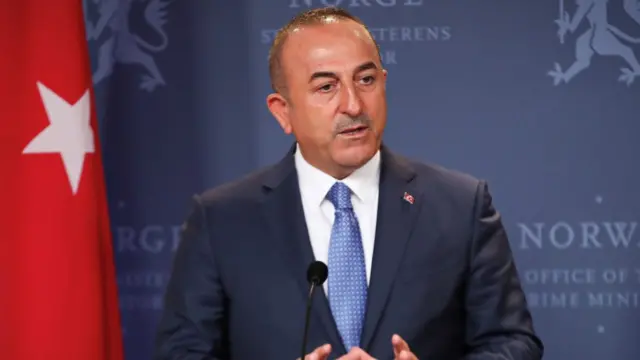 تشاويش أوغلو حذر واشنطن من الإبطاء في المنطقة الآمنة