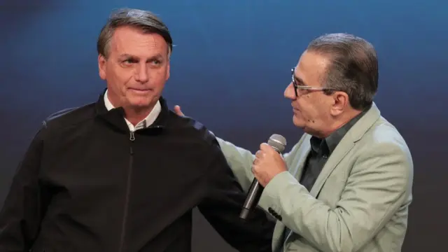 Bolsonaro e Silas Malafaia