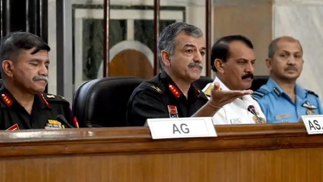 सेना की प्रेस कॉन्फ्रेंस