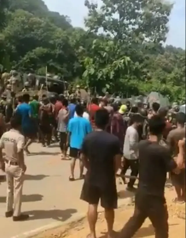 అస్సాం, మిజోరం సరిహద్దుల్లో హింస