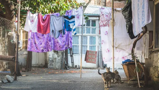 Дворик в Тбилиси