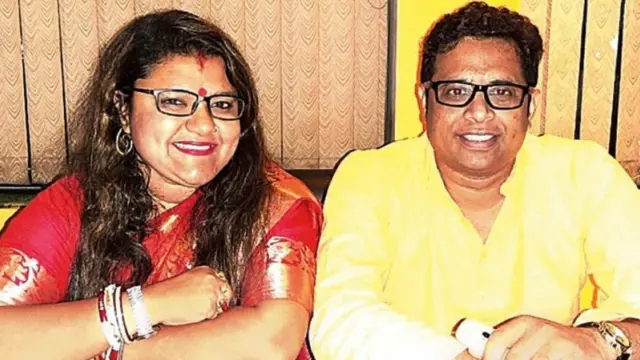 সৌমিত্র খাঁ ও সুজাতা খাঁ