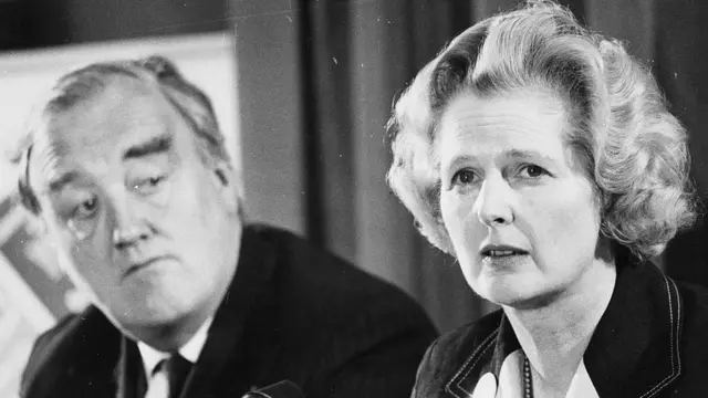Вільям Вайтлоу та Маргарет Тетчер