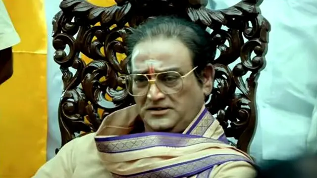 एनटी रामा राव पर बनी बायोपिक 'लक्ष्मी एनटीआर' फ़िल्म .