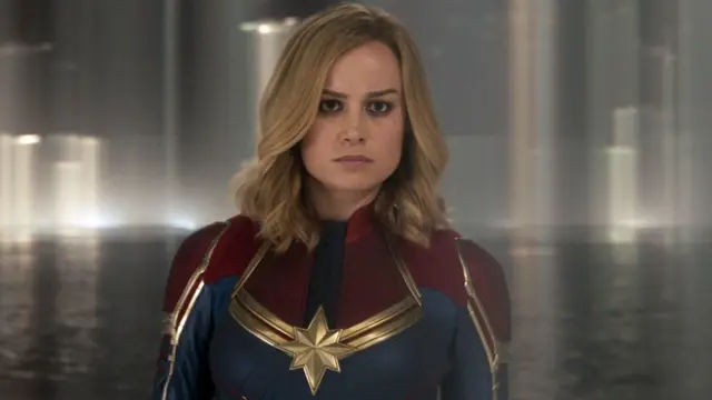 Бри Ларсон в "Капитане Марвеле"