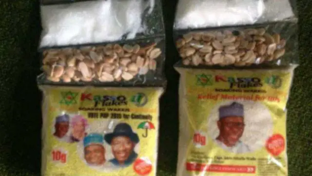 GARRI , groundnut ans Sugar