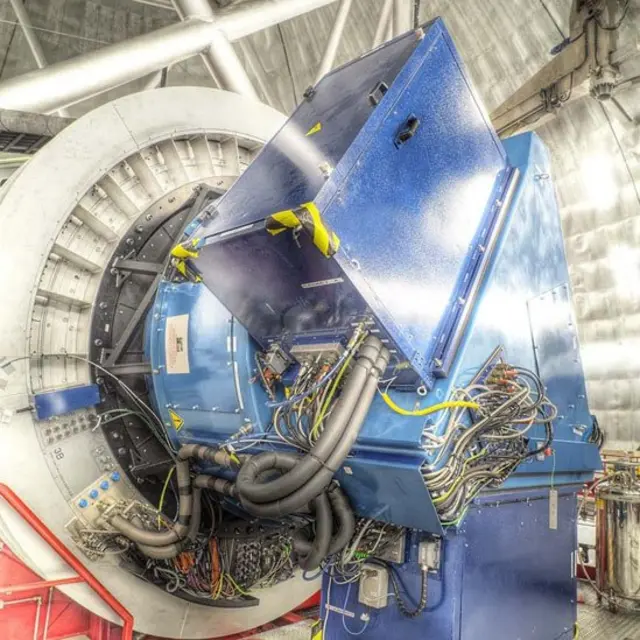 Instrumento OSIRIS colocado en el Gran Telescopio Canarias