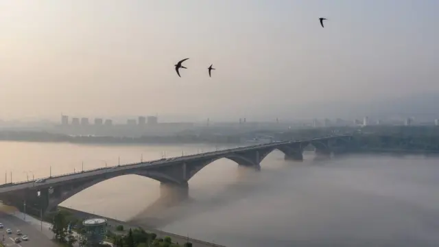 Красноярск в смоге