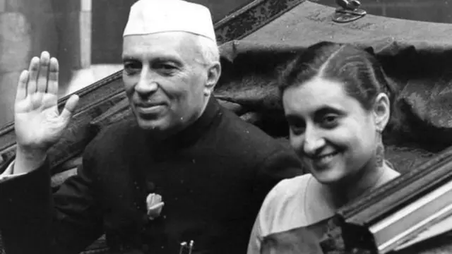 جواہر لعل نہرو اور اندرا گاندھی