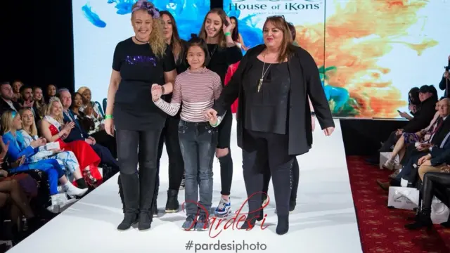 ภาพจากงานลอนดอนแฟชั่นวีค 2018