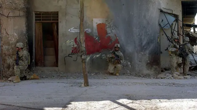 جنود أمريكيون في العراق