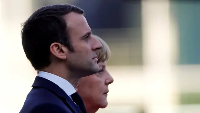 MERKEL VE MACRON