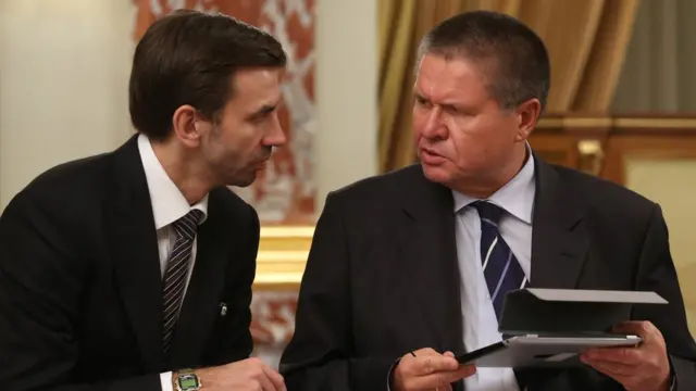 Михаил Абызов и Алексей Улюкаев