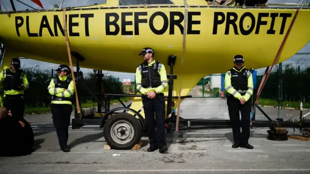 Protestas en contra del fracking.
