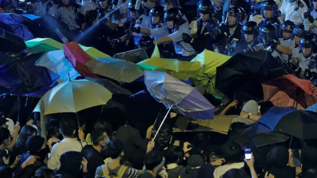 Hong Kong, protest, Cina