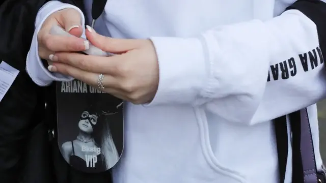 Asistentes del concierto de Ariana Grande
