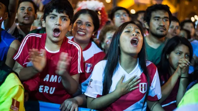 Aficionados peruanos