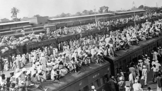 ભાગલા વખતની તસવીર