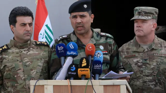 المتحدث باسم الداخلية العراقية سعد معن