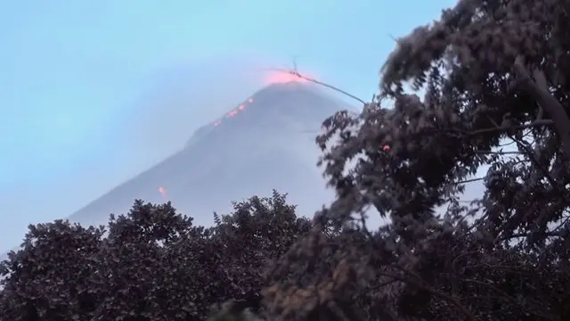 Volcán de Fuego, Guatemala.