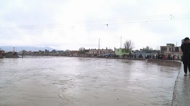 سیل در کابل