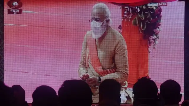 அயோத்தி ராமர் கோயில் பூமி பூஜை: நரேந்திர மோதியின் முழுமையான உரை