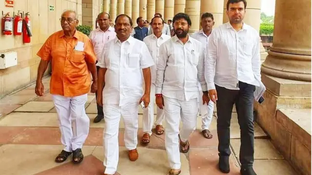 కేంద్ర మంత్రులను కలిసి వస్తున్న తెలంగాణ మంత్రి కొప్పుల ఈశ్వర్