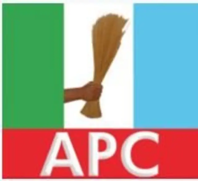 Nigeria APC logo different from di Sierra Leone party.