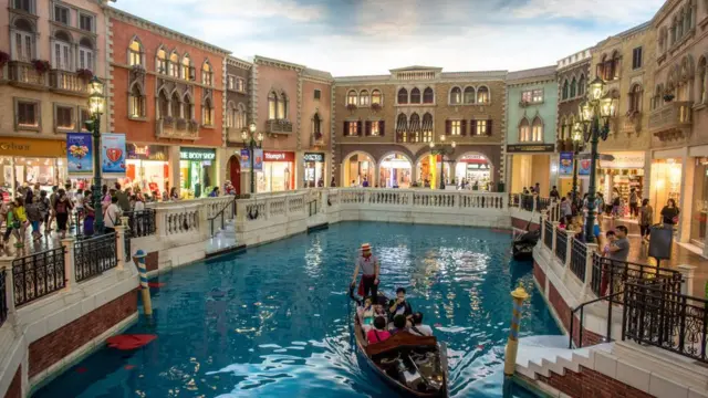 Hotel y casino Venetian.