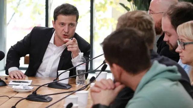 Зеленский и журналисты