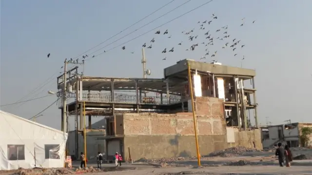 En Jojutla abundan las zonas devastadas por el sismo.