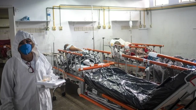 Foto de uma UTI no Rio de Janeiro