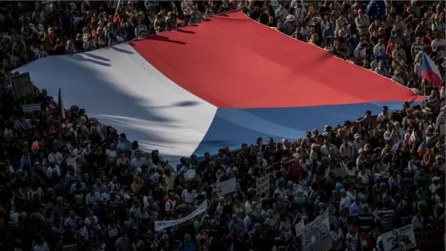 митинг в Праге