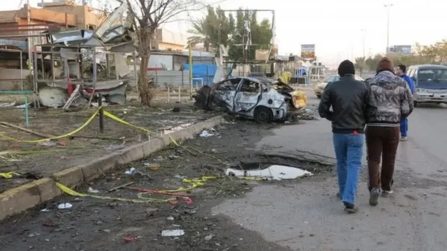 د ۲۰۱۷ کال لومړیو ورځو کې بغداد د خونړیو بریدونو شاهد و