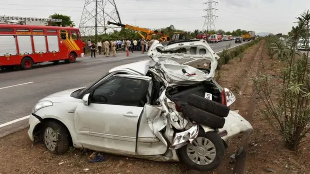 ඉන්දියානු මහාමාර්ග අනතුරක්