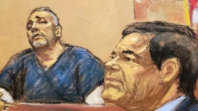 Mantan rekannya, Cifuentes (L) menuduh Guzman melakukan kekerasan seksual terhadap perempuan muda.