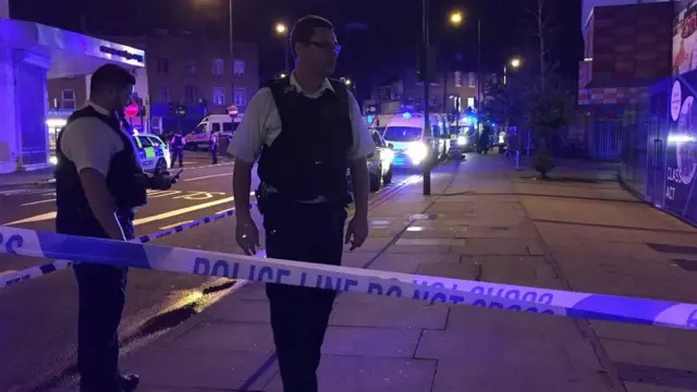 Booliska ayaa hadda ku sugan goobta uu shilku ka dhacay