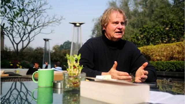 Wade Davis en 2013 en Inde