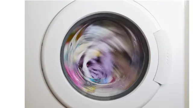 Lavadora girando