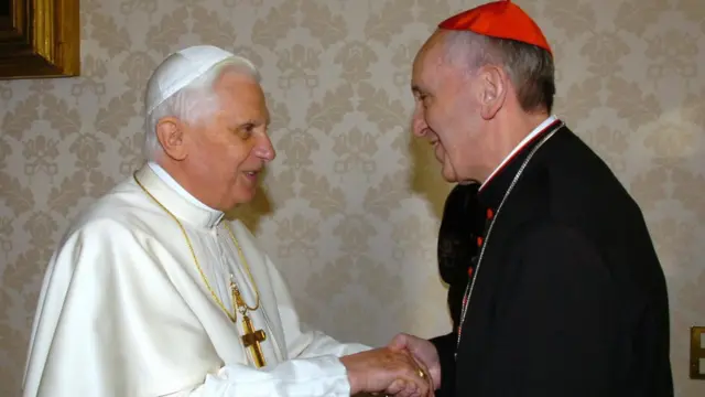 Ratzinger e Bergoglio