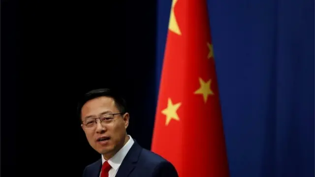 Çin Dışişleri Bakanlığı Sözcüsü Zhao Lijian