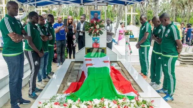 Umuhano wabereye mw'irimbi rya Mpanda mu mujyi wa Bujumbura