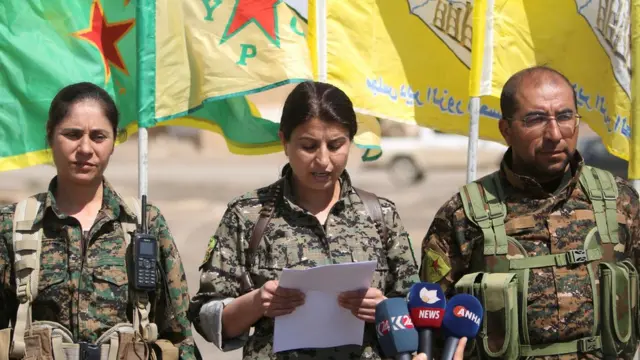 Jihan Sheikh Ahmed, the official spokesperson of the Raqqa campaign