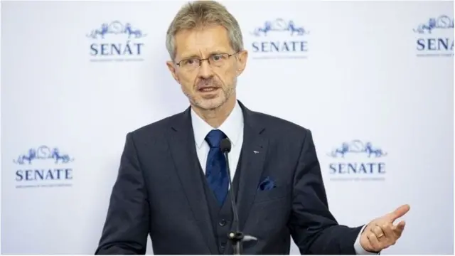 Milos Vytrcil, chủ tịch Thượng viện Czech